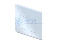 Клавиша для инсталляции АНИ Пласт Белый глянцевый WPG1600G