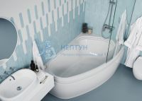 Акриловая ванна Vagnerplast Avona 150x90 асимметричная VPBA159AVO3PX-04