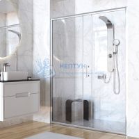 Душевая дверь Taliente TA-110-1CP 110х195 стекло прозрачное 6 мм
