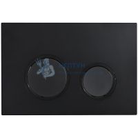 Клавиша смыва Veconi FLUSH V11 FLV11-B черный матовый