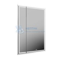 Зеркало TECNO M 65 с поворотной дверцей, подсветкой и функцией антизапотевание, белое