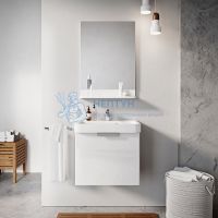 Зеркало BeHappy 550 белое Ravak X000001099