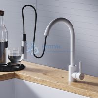 Кухонный смеситель с вытягивающимся изливом Dorff Logic D3007533