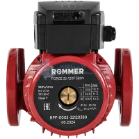 Циркуляционный насос Rommer Force фланцевый трехскоростной 32-120F 380V RPF-0003-32120380