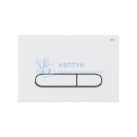 Клавиша смыва, универсальная, белая, Unifix, 001, Iddis, UNI01WCi77
