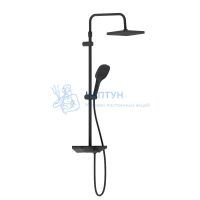 Душевая система с ванно-душевым смесителем-полкой Damixa Merkur 940730300