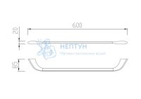 Полотенцедержатель ABBER Nord AA1552 хром