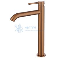 Смеситель Abber Wasser Kreis AF8111MRG для накладной раковины, розовое золото матовое