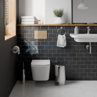 Клавиша смыва 246 х 165 мм, золото матовое, ABS пластик IBERICA BLANCA IB.B021.005.000
