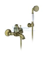 Смеситель для ванны с душем Timo Arisa (5314/02Y antique)