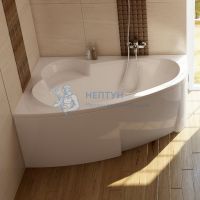 Акриловая ванна Ravak Asymmetric 150x100 асимметричная C441000000