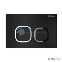 Комплект Grossman инсталляция Cosmo 900.K31.01.000+клавиша смыва 700.K31.02.210.210 черный матовый