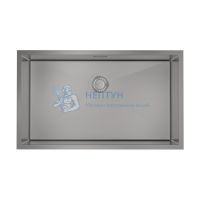 Мойка нерж. сталь, универсального монтажа, графит, 740*440, Edifice, Iddis EDI74G0i77
