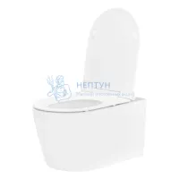 Унитаз подвесной белый с сиденьем микролифт TECEspring Pro S710001