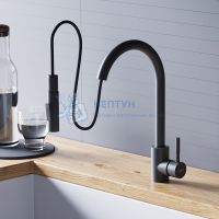 Кухонный смеситель с вытягивающимся изливом Dorff Logic D3007522