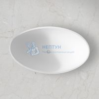 Ванна из искусственного камня ABBER Stein AS9639 белая матовая