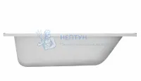 Ванна из литьевого мрамора Taliente Orta Matt OR17070Matt 170х70 пристенная прямоугольная