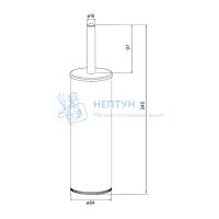 Ерш цвет белый матовый Iddis Optima Home BRUWT0i47
