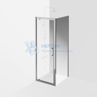Душевая боковая панель VETRO, 80х195, хром