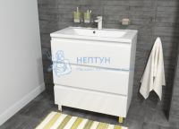 Тумба с раковиной Эстет Bali New 80 ФР-00009967 напольная универсальная 3 ящика