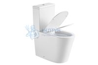 Унитаз-компакт напольный безободковый с бачком AQUATEK ОБЕРОН AQ1273H-00