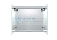 Шкаф зеркало для ванной с подсветкой Aquatek AQ7803B-MLC, прямоугольное, сенсорное управление, 800*700*133