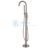 Смеситель Abber Wasser Kreis AF8115SPN напольный для ванны, сатин