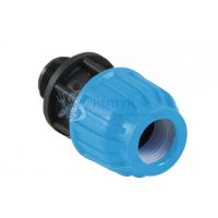 ПНД муфта переходная 32х1" НР Heisskraft "BLUE"