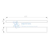 Полотенцедержатель ABBER Westen AA1755B черный матовый