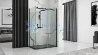 Поддон для душа REA STONE BLACK 120x90 REA-K9603