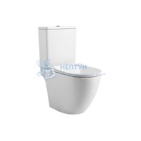 Унитаз-компакт напольный с бачком Aquatek ЕВРОПА AQ2903T-00 с сиденьем микролифт