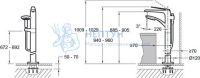 Смеситель для ванны Jacob Delafon E97367-CP Хром
