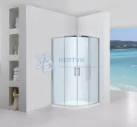 Душевой уголок Black & White 900x900 1011010