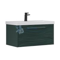 Подвесная тумба с умывальником EQUIL Gleam tpGLEAM80.1Y-34