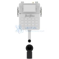 Бачок смывной скрытого монтажа с механ. управлением 4,5/9 л. Iberica Blanca IB.032C