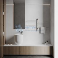 Полотенцесушитель электрический Abber Universal AH4504 хром