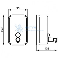 Диспенсер для жидкого мыла Ideal Standard IOM A9109MY