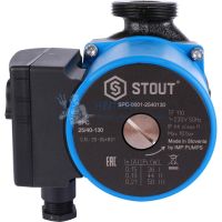 Насос циркуляционный Stout 25/40-130 (гайки в комплекте)