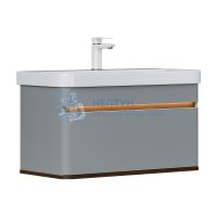 Подвесная тумба с умывальником EQUIL Forest tpELGNT80.1Y (9595)-24.26