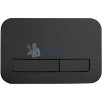 Клавиша смыва Veconi FLUSH V12 FLV12-B черный матовый