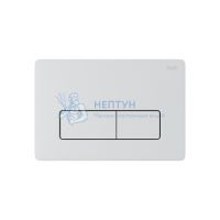 Клавиша смыва, универсальная, глянцевая белая, Unifix, 010, Iddis, UNI10W0i77