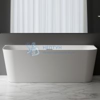 Акриловая ванна Abber 160x75 прямоугольная белая AB9223-1.6
