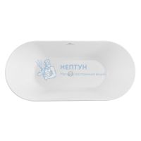 Акриловая ванна BelBagno 170x80 отдельностоящая овальная BB411-1700-800