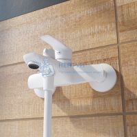 Смеситель для ванны, белый матовый, Ray, IDDIS, RAYWT02i02 РАСПРОДАЖА!