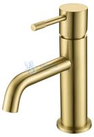 Смеситель для умывальника, Uno. Matt Gold Boheme 461-MG
