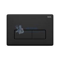 Клавиша смыва, универсальная, черная, Unifix, 010, Iddis, UNI10B0i77