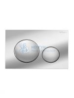 Кнопка смыва BelBagno BB-17C-CRM, хром