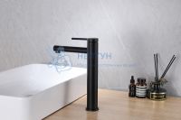 Смеситель ABBER Emotion AF8811B для накладной раковины, черный матовый