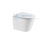 Подвесной унитаз безободковый Terminus Классик S 515х355 белый