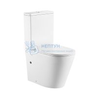 Унитаз напольный безободковый Triton-Pro Corso CO-3906 с сиденьем микролифт